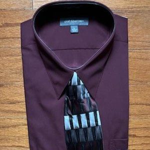 Croft & Barrow Men's Dress Shirt & Tie Set